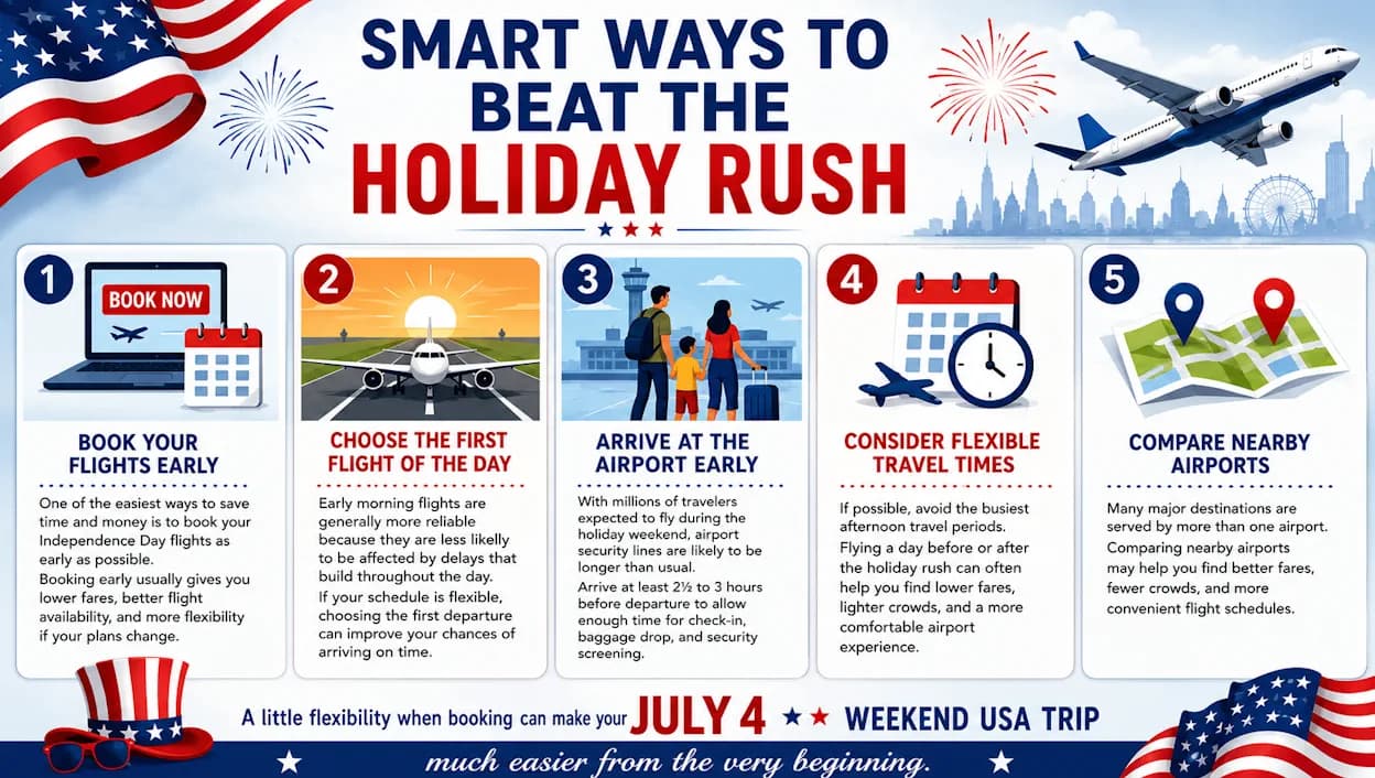 4th of July Is the Biggest Travel Weekend of the Year — Here’s How to Beat the Rush